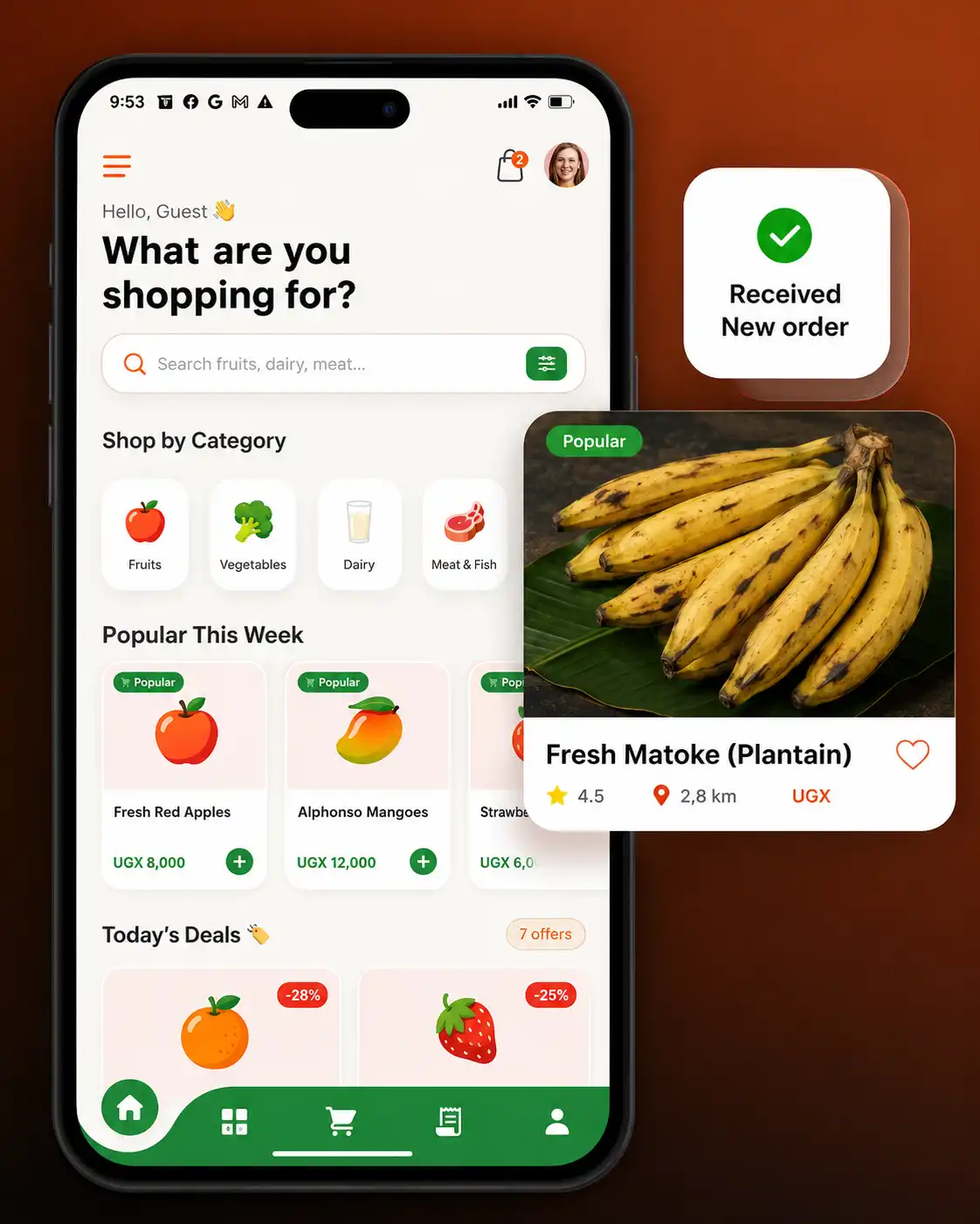 Bebaconnect vendor dashboard